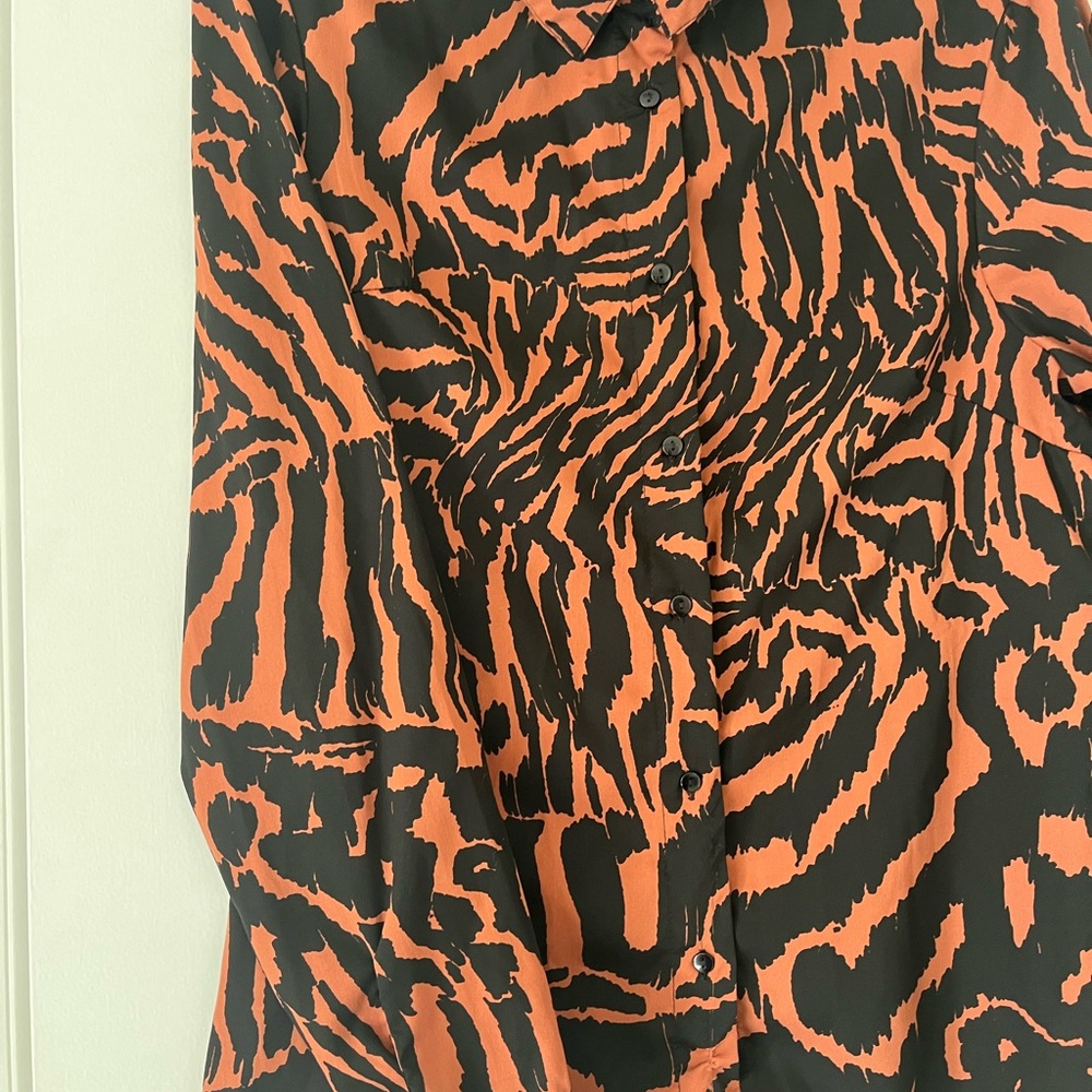 Tiger stripes button down ASOS Medium - Picture 2 of 4